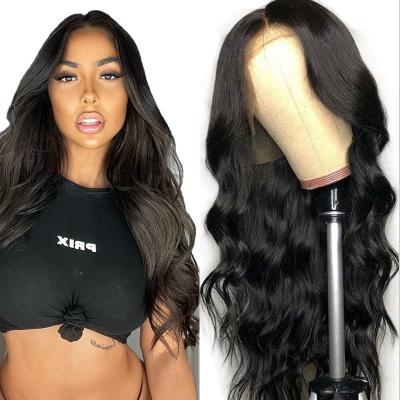 China Wholesale Human Virgin Body Wave Full Wave 13x4 Lace Front Wigs Body Wave Hair Brazilian Cuticle Aligned Lace Front Human Hair Wig for sale