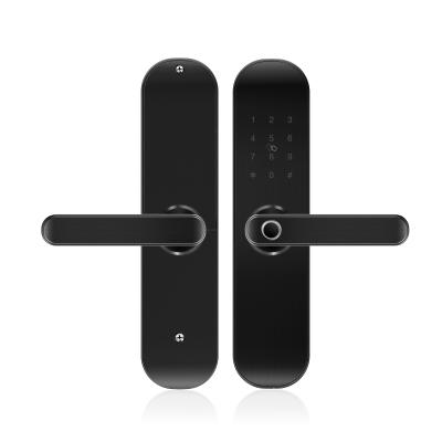 China APP Remote Control Smart Wifi Door Lock App Notification Alerts Alarm Home Security, Compatible with Alexa Google Home for sale