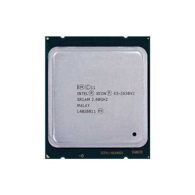 China Cheap server 100% old test Xeon E5 2630v2 Lga 2011 cpu 2.6ghz for sale