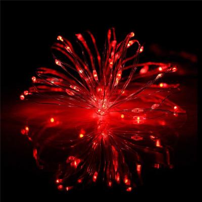 China PVC And Copper Wire Waterproof String Lights Outdoor Home Fairy Christmas Party Wedding Holiday Decoration Led Garland Light for sale