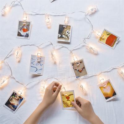 China Photo Clip String Lights LED Photo Clip String Lights - Photo Clips Wall Decoration Lights for Wedding Party Decor Home Christmas Lights Hanging Pictures for sale