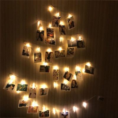 China Photo Clip String Lights 30 LED Timer 9.8Ft IP65 Remote Control Home Decor Photo Clip Mic Led Fairy Lights String for sale