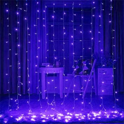 China Dreamy Amazon Christmas Light Holiday Solar Wedding Decoration Fairy Amazon Dimmer Led String Curtain Light for sale