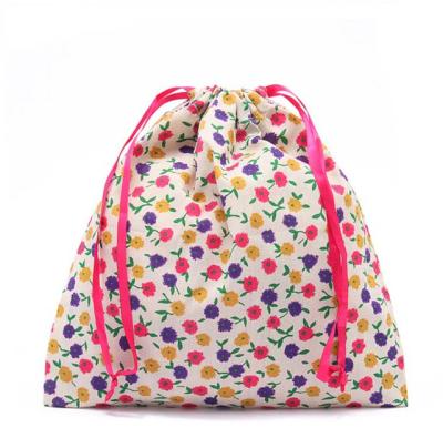 China drawstring cotton pouch bag for sale