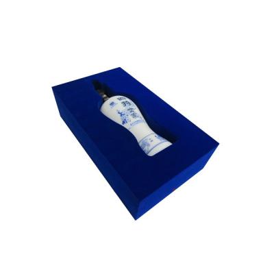 China Customized Molded Eco-friendly EVA Foam Packaging For Wine Bottle for sale