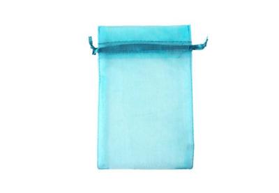 China Mini Recyclable Organza Drawstring Pouch Ribbon Sealing For Gift Package for sale