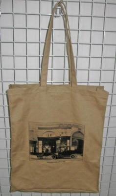 China Eco Friendly Reusable Canvas Grocery Bag , Monogrammed / Silkscreen for sale