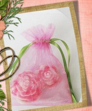 Κίνα 3x4 σακούλα Organza Drawstring προς πώληση