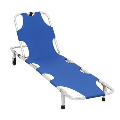 China Multifunctional Aluminum Alloy Emergency Rescue Folding Stretcher for Hospital for sale