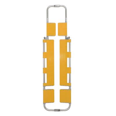 China Hot Selling Aluminum Alloy Aluminum Folding Patient Transport Scoop Stretcher for sale