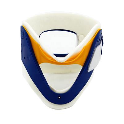 China Medical Adjustable Hard PE Cervical Collar For Emergency Rescue for sale