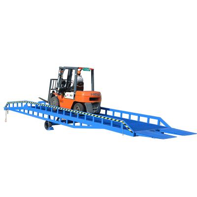 China Garment Shops 8T/10T/12T/15T/20T Hydraulic Truck Mobile Dock Ramp Mobile Dock Ramp For Truck for sale