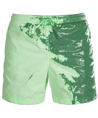 China Summer Casual Men's Heat Sensitive Color-changing Beach Pants Swims Trunks Shorts for sale