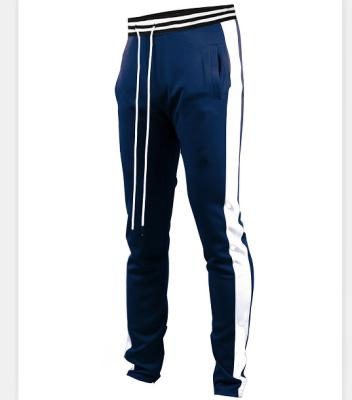 China Viable Ready To Ship Wholesale Custom Workout Fitness Sweatpants Slim Fit Fleece Terry Jogger Sports Pant French Gym Cotton for sale