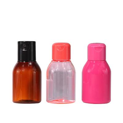 China Refillable Mini Cosmetic Bottles Portable 60ml Empty Plastic Bottles For Liquid Body Soap Toner for sale