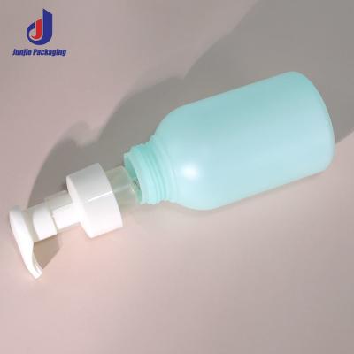 China 30ml Plastic Cosmetic Bottles Empty Essential Oil Bottle Luxury With Bamboo Cap And PE Collar Box for sale