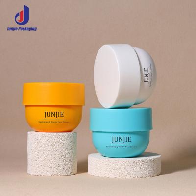 China 200g Wide Mouth Plastic Jars  / Cosmetic Empty Body Butter Jars for sale