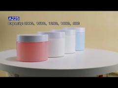 Eco Friendly Plastic Jars 80g 100g 120g 200g Empty Body Butter Containers