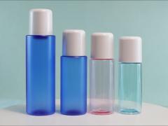 Matte Clear Plastic Bottles 500ml 300ml 200ml PET Plastic Cosmetic Bottles