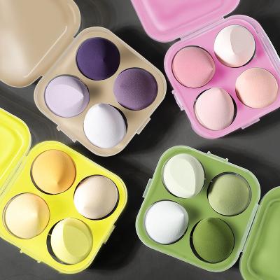 China Amazon Free Samples Silky Soft Hot Sale Amazon Free Samples Blender Wedge Makeup Sponge Blending Powder Puff for sale