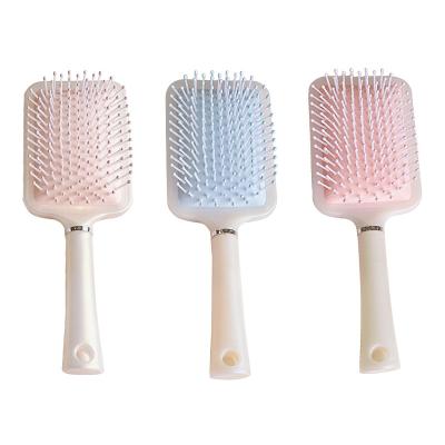 China For Home Use Wholesale 5Pcs Hair Comb Set Women Ladies Hair Care Massage Brush With Mirror And Stand For Home Use for sale