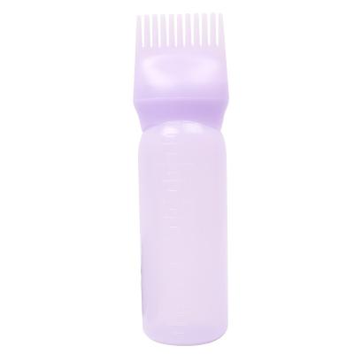 China Shampoo Bottle Oil Comb 300ML Cosmetic Plastic Dye Hair Tools Hair Dye Applicator Brush Bottle Styling Tool Hair Coloring for sale