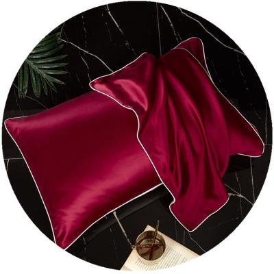 China Folded OEKO-TEX Certified 6A 100% Mulberry Silk Cover 22mm/19mm/16mm Luxury Pure Organic Silk Pillowcase for sale