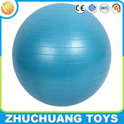 China 65cm pvc inflatable yoga exercise ball for sale