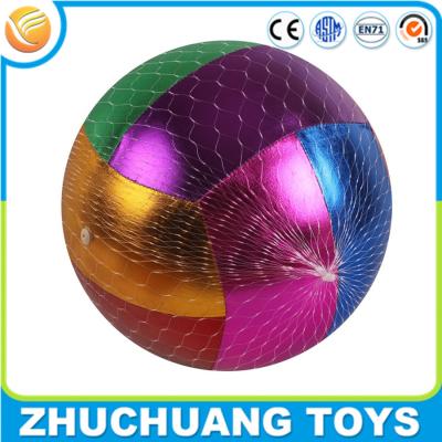 China 25cm cloth fabric inflatable cheap price beach volleyball ball for sale