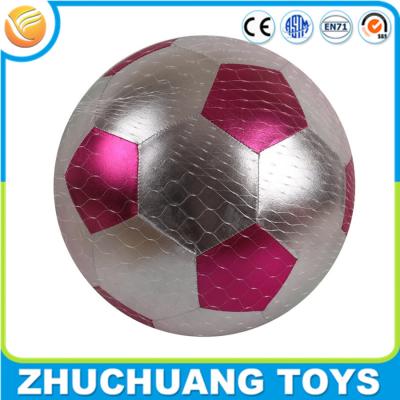 China 25cm cheap inflatable fabric covered mini soccer balls in bulk for sale