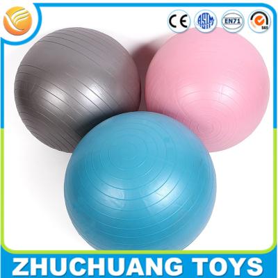 China 65cm inflatable spiky pvc fitness ball,pilates ball for sale