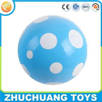 China pvc color spray inflatable painting giant beach ball for sale