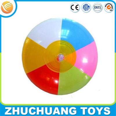 China standard size transparent eye ball beach ball for sale