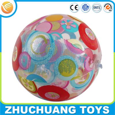 China jumbo beach ball popping with logo printing for sale