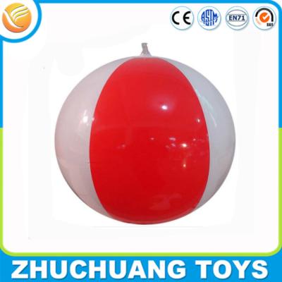 China clear pvc inflatable beach balls for sale