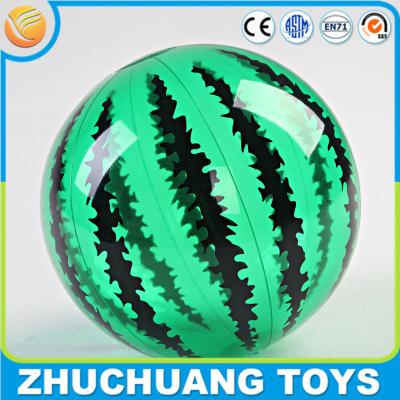 China pvc inflatable watermelon print water balloon for sale