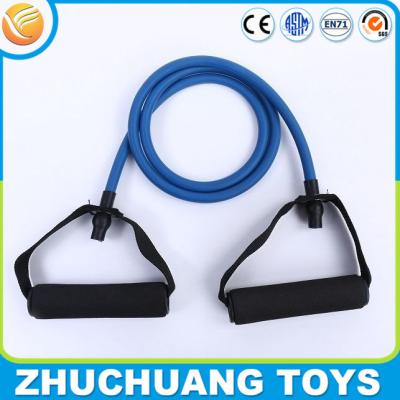 China natural latex rubber stretch tube with foam handle for sale