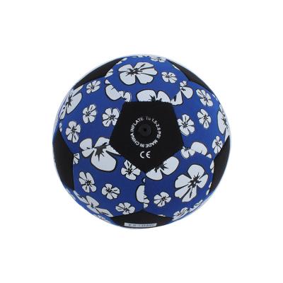 China OEM printed football cloth toy ball soccer fabric covered ball for sale