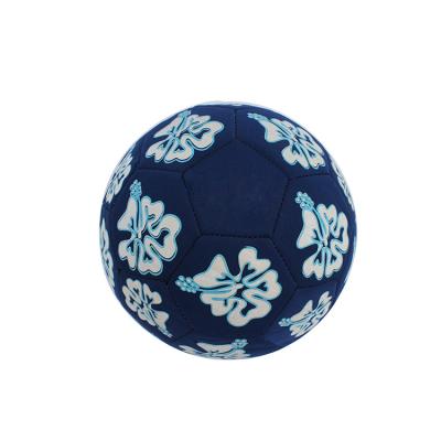 China OEM printed football cloth toy ball soccer fabric covered ball for sale