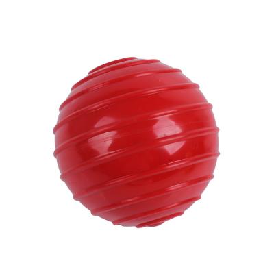 China Wholesale Cheap PVC Inflatable Red Body Building Fitness Whorl Massage Ball for sale