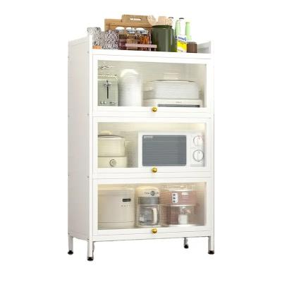 China Behind Doors/On Walls Factory Price Multi-Layer Office Storage Rack Shelf Metal Frame Organizer Rack Shelf Storage Cabinet for sale