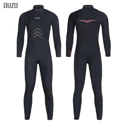 China New OUZO wetsuit surf coat 3/2mm Anti-UV cold and super warm CR elastic wetsuit for men and women winter swimwear for sale