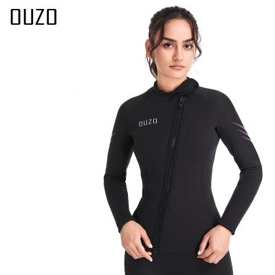 China 3MM women wetsuit Anti-UV dive and sailing wetsuit women neoprene fabric wetsuit unisex for sale