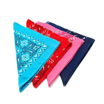 China Cotton Fashion Motorcycle Multifunctional Used Multifunctional Promotional Custom Printed Universal Paisley Bandana for sale