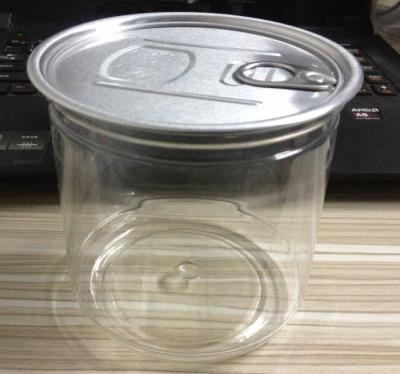 China Clear Food Grade Pet Can Plastic PET CAN For Dry Food for sale