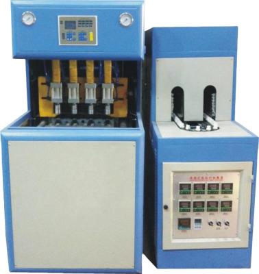 China Bottle 4 Cavity Semi Automatic PET Bottle Blowing Machine Price for sale