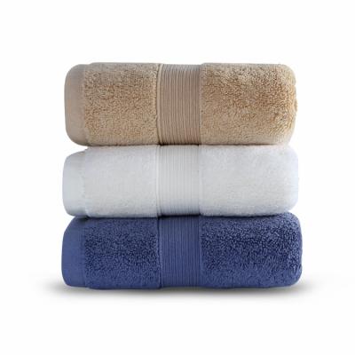 China Compressed Cotton Custom 100% White Terry Hotel Bath Towels China Manufacturer for sale