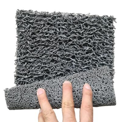 China Adhesive-protective foam miners sluice box vinyl loop mat for trapping gold foambacking/firmbacking/delux mat without backing/net backing for sale