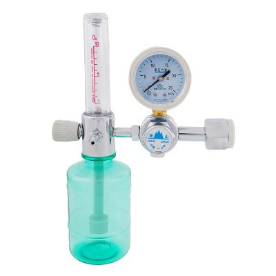 China 15MPa Oxygen Flowmeter Regulator With Humidifier for sale