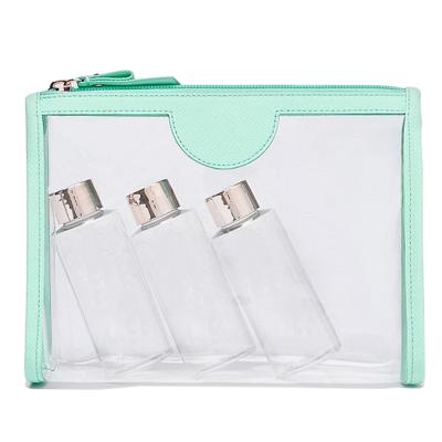 China Wholesale Custom Fashion Clear Makeup Travel Bag Portable Cosmetic Pouch Zipper Bag for sale